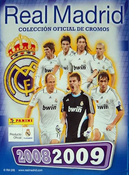 Colección Real Madrid 2008-2009 de Panini en ACABARAMOS.COM