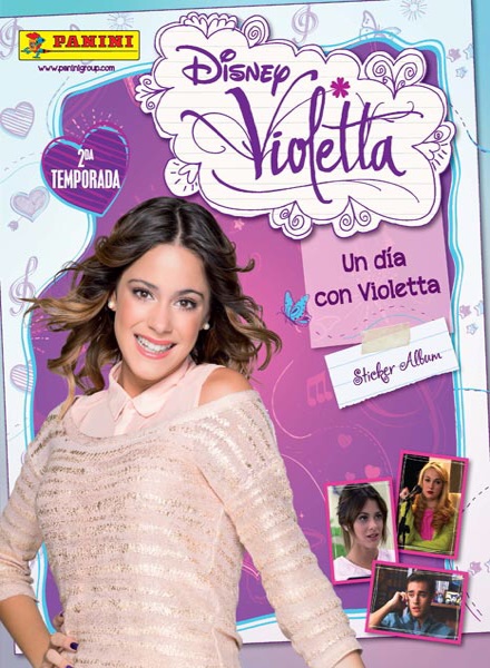 Colección Violetta. Un día con Violetta de Panini en ACABARAMOS.COM