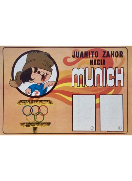 Colección Juanito Zahor hacia Munich de Chocolates Zahor en ACABARAMOS.COM