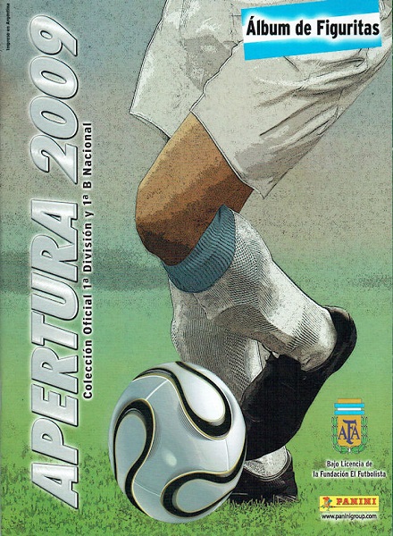 Colección Apertura 2009 de Panini en ACABARAMOS.COM