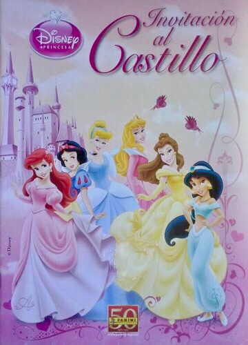 Colección Disney Princesas. Invitación al castillo de Panini en ACABARAMOS.COM