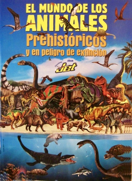 Colección El mundo de los animales prehistóricos y en peligro de Chocolates Jet en ACABARAMOS.COM