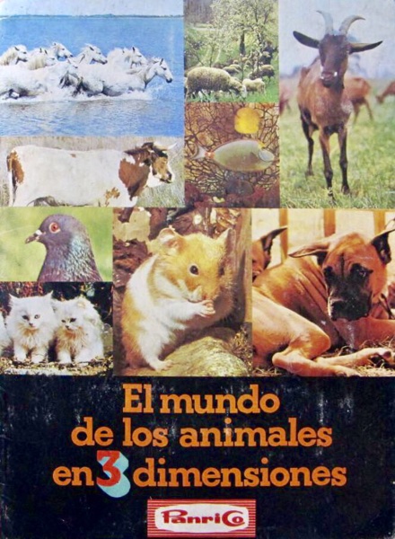 Colección El mundo de los animales en 3 dimensiones de Panrico en ACABARAMOS.COM