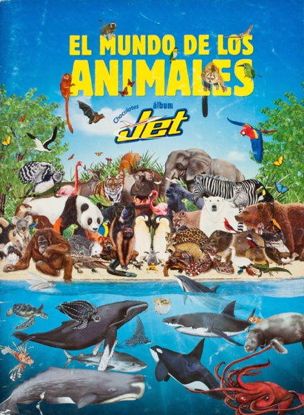 Colección El mundo de los animales de Chocolates Jet en ACABARAMOS.COM