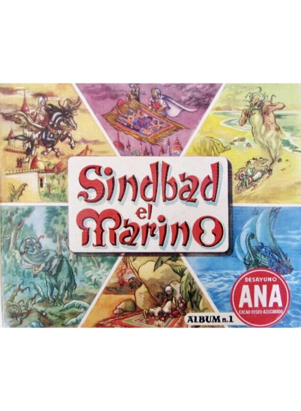 Colección Sindbad el marino. Desayunos Ana de Chocolates Lloveras en ACABARAMOS.COM