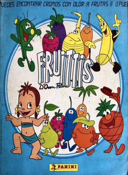 Colección Los Fruittis de Panini en ACABARAMOS.COM