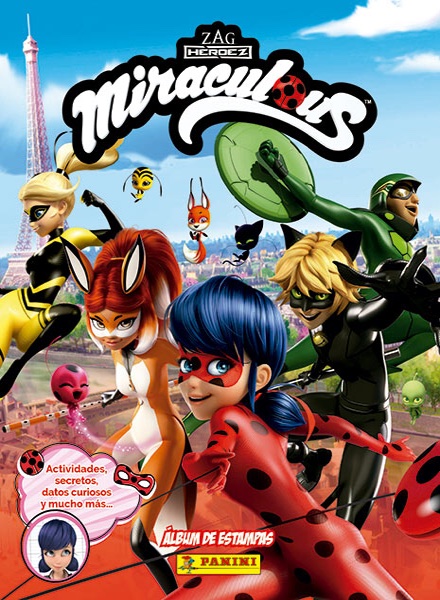 Colección Miraculous 3 Zag Heroez de Panini en ACABARAMOS.COM