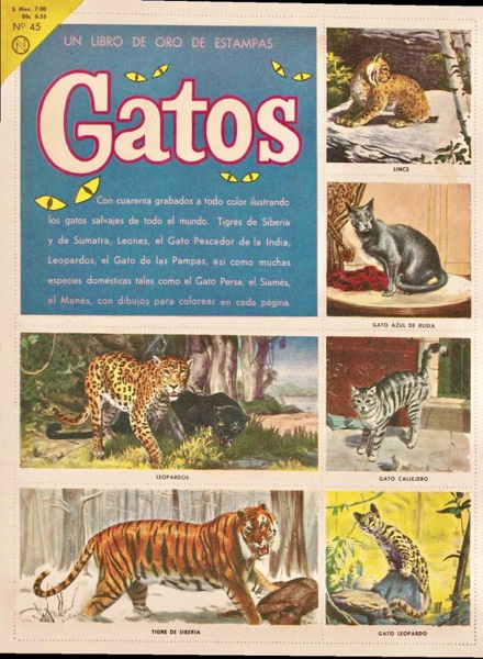 Colección Gatos (N45) de Novaro en ACABARAMOS.COM