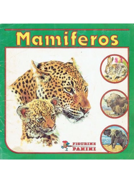 Colección Mamiferos de Panini en ACABARAMOS.COM