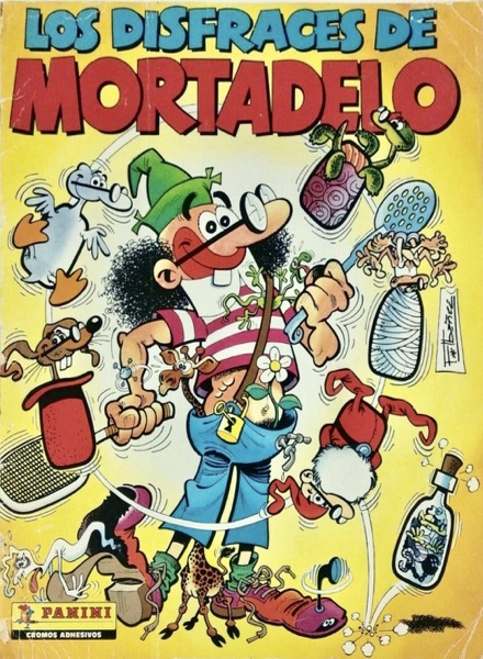 Colección Los disfraces de Mortadelo de Panini en ACABARAMOS.COM