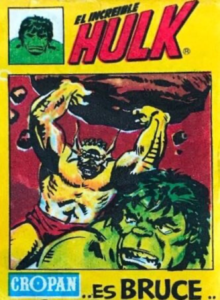 Colección El Increible Hulk. Minicomic de Cropan en ACABARAMOS.COM