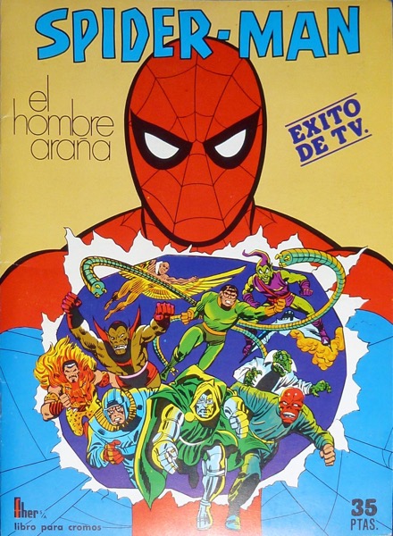 Colección Spiderman el hombre araña de Fher en ACABARAMOS.COM