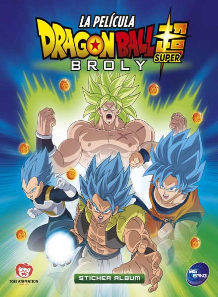 Colección Dragon Ball Super. Broly. La Película de Big Bang Copag en ACABARAMOS.COM