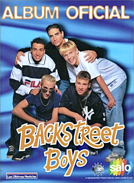 Colección Backstreet Boys de Salo en ACABARAMOS.COM