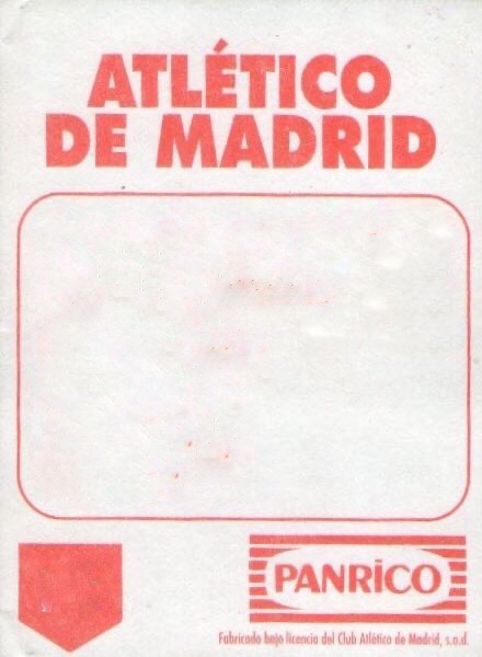 Colección Atlético de Madrid 1996-97 de Panrico en ACABARAMOS.COM