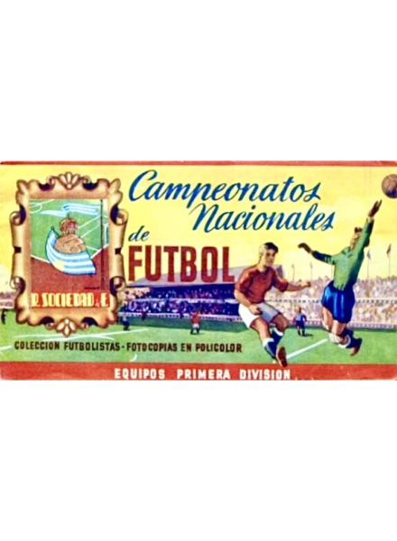 Colección Campeonatos Nacionales de Fútbol 1951-52. Real Sociedad de Ruiz Romero en ACABARAMOS.COM