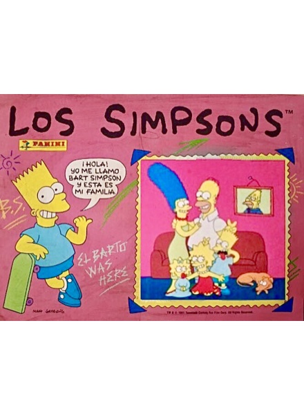 Colección Los Simpsons de Panini en ACABARAMOS.COM