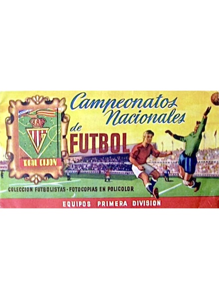 Colección Campeonatos Nacionales de Fútbol 1951-52. Real Gijon de Ruiz Romero en ACABARAMOS.COM