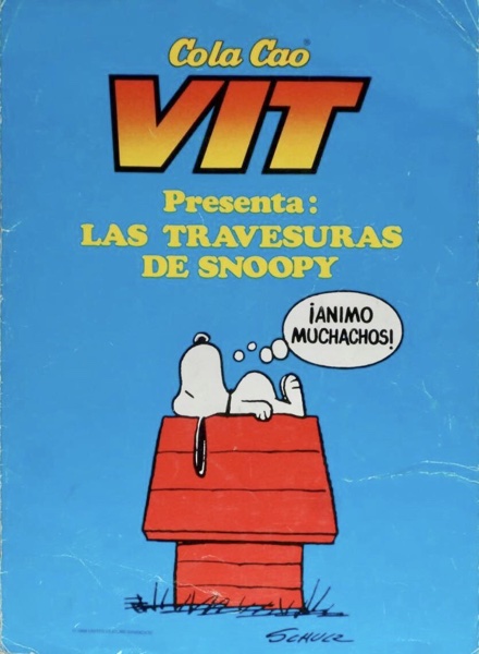 Colección Las travesuras de Snoopy de Colacao VIT en ACABARAMOS.COM