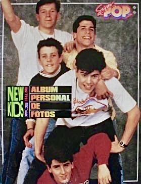 Colección New Kids on the Block de Superpop en ACABARAMOS.COM