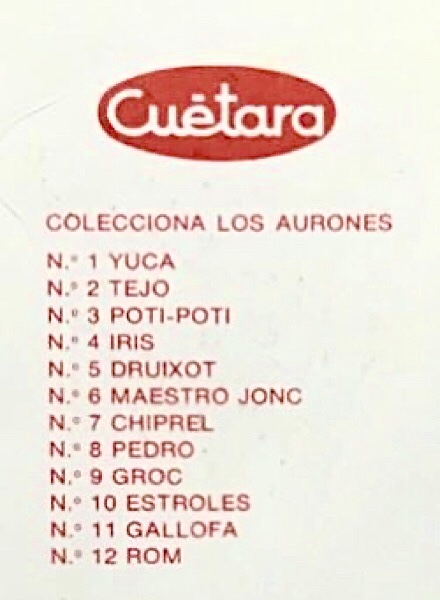 Colección Los Aurones de Cuetara en ACABARAMOS.COM