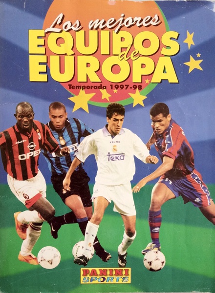 Colección Los mejores equipos de Europa 1997-98 de Panini en ACABARAMOS.COM