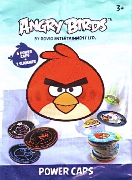 Colección Angry Birds Power caps de E-MAX en ACABARAMOS.COM