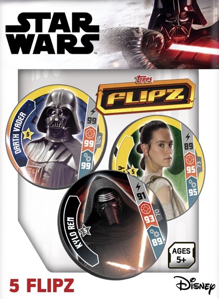 Colección Star Wars. Flipz de TOPPS en ACABARAMOS.COM