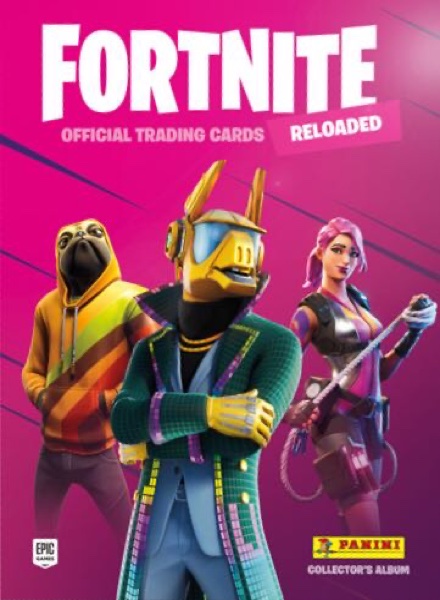 Colección Fortnite 2. Reloaded de Panini en ACABARAMOS.COM