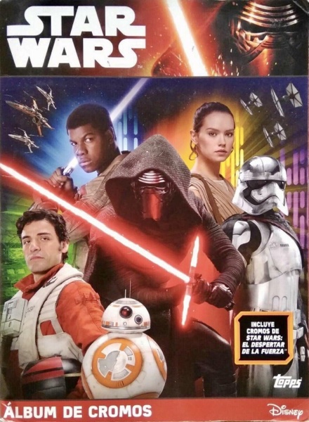 Colección Star Wars. El despertar de la fuerza de TOPPS en ACABARAMOS.COM