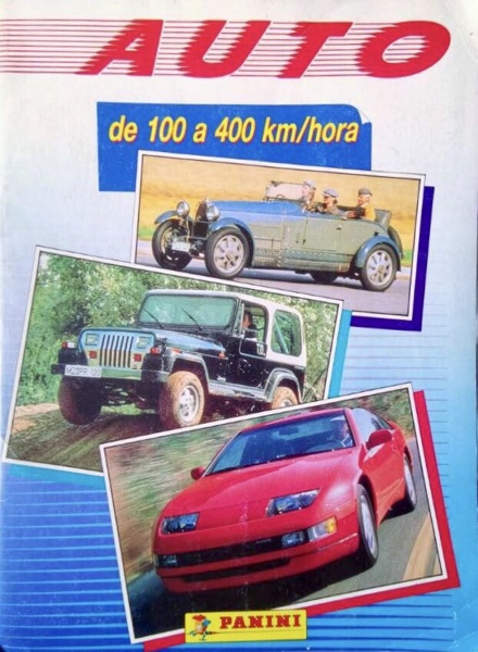 Colección Auto de 100 a 400 Km Hora de Panini en ACABARAMOS.COM