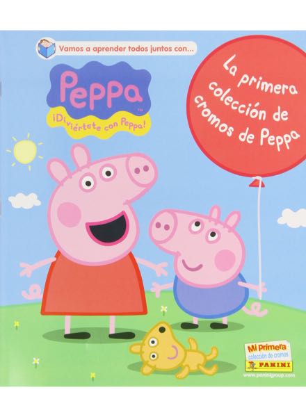 Colección Peppa Pig. Diviértete con Peppa de Panini en ACABARAMOS.COM