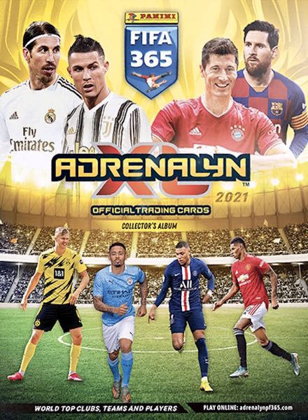 Colección FIFA 365 2021 Adrenalyn XL de Panini en ACABARAMOS.COM