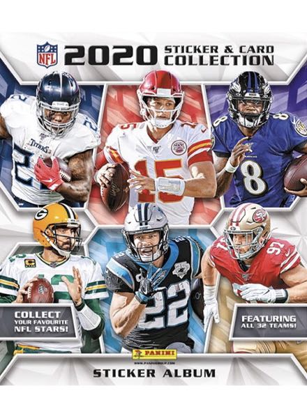 Colección NFL Sticker Collection 2020 de Panini en ACABARAMOS.COM