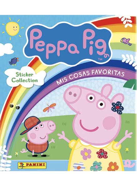 Colección Peppa Pig. Mis cosas favoritas de Panini en ACABARAMOS.COM