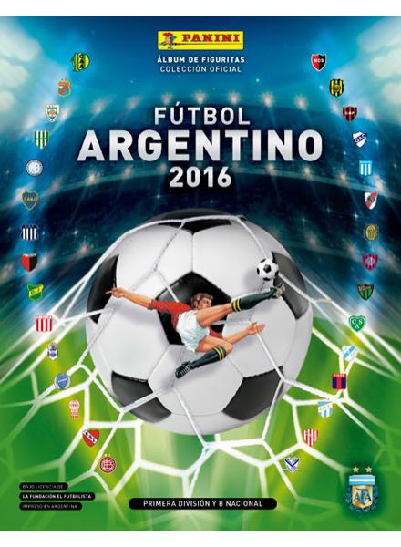 Colección Fútbol Argentino 2016 de Panini en ACABARAMOS.COM