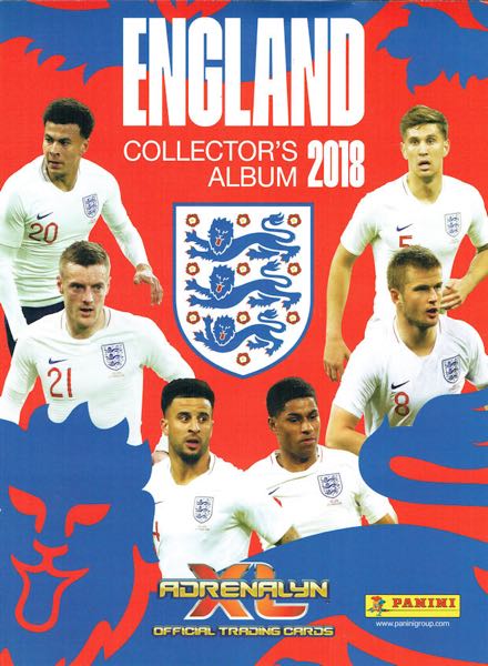 Colección England 2018. Adrenalyn XL de Panini en ACABARAMOS.COM