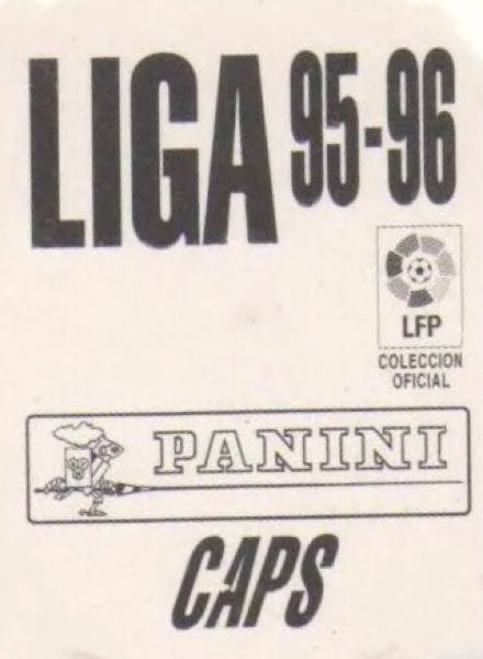 Colección Liga 95-96 Caps de Panini en ACABARAMOS.COM