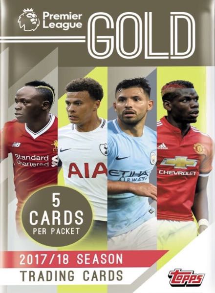 Colección English Premier League 2017-2018 Gold  de TOPPS en ACABARAMOS.COM