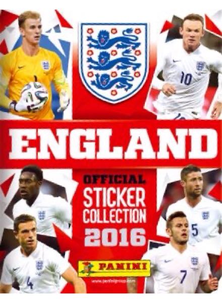 Colección England 2016 de Panini en ACABARAMOS.COM