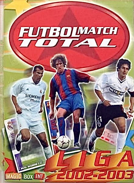 Colección Futbol Match Total. Liga 2002-2003 de Magic Box en ACABARAMOS.COM