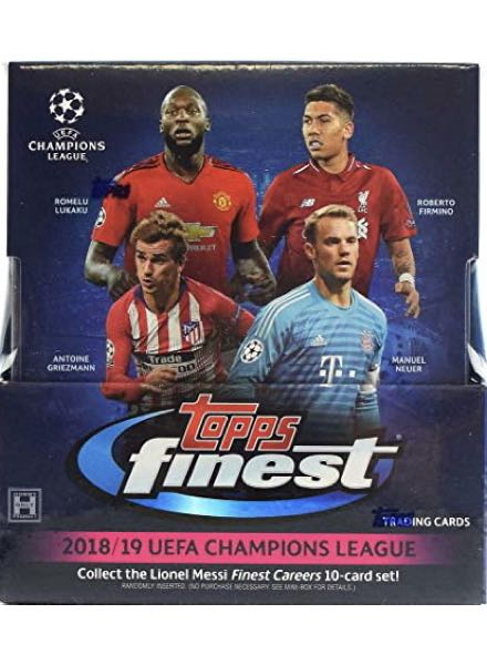 Colección UEFA Champions League 2018-19. Finest de TOPPS en ACABARAMOS.COM