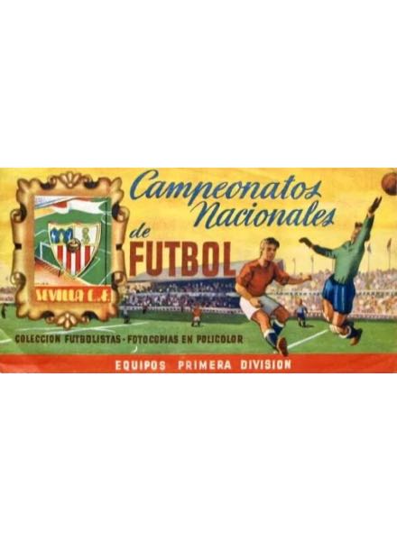 Colección Campeonatos Nacionales de Fútbol 1951-52. Sevilla F.C. de Ruiz Romero en ACABARAMOS.COM