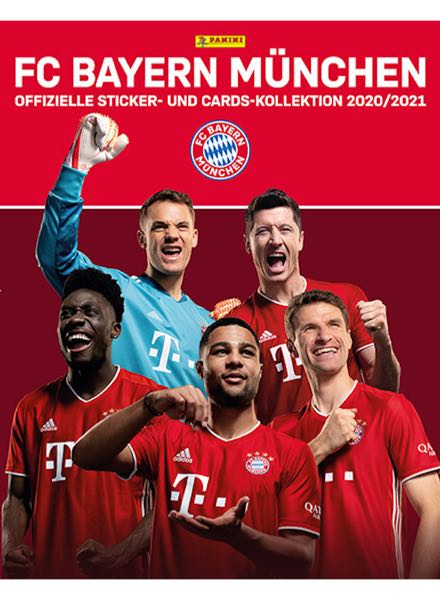 Colección FC Bayern München 2020-2021 de Panini en ACABARAMOS.COM