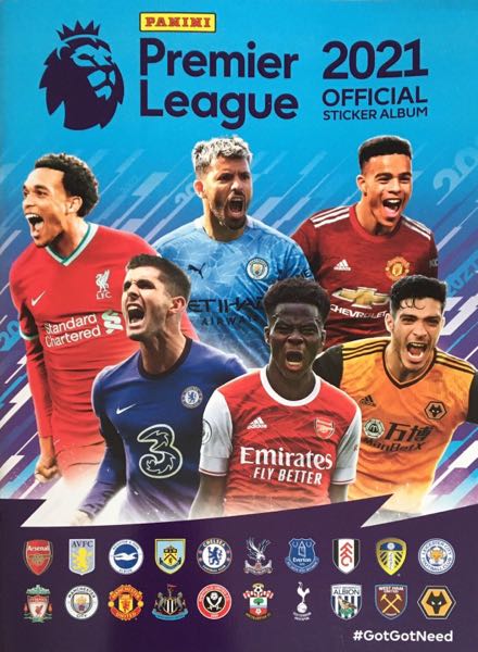 Colección English Premier League 2020-2021 de Panini en ACABARAMOS.COM