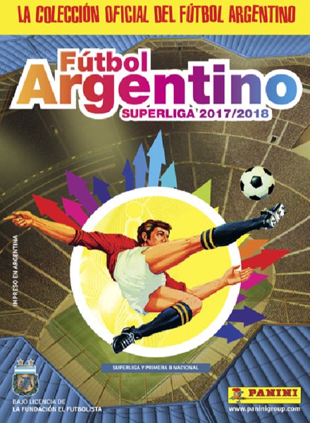 Colección Fútbol Argentino Superliga 2017-2018 de Panini en ACABARAMOS.COM