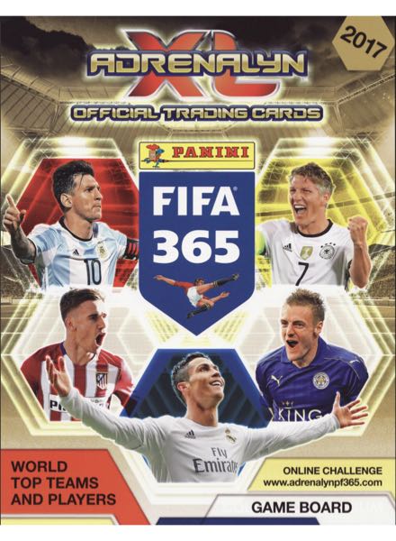 Colección FIFA 365 2017 Adrenalyn XL de Panini en ACABARAMOS.COM