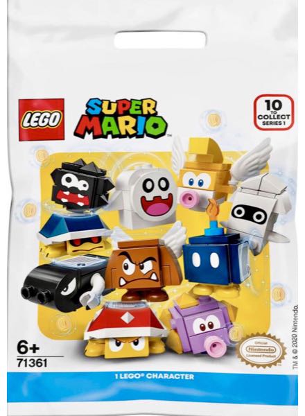 Colección Minifiguras LEGO Super Mario. Serie 1 (71361) de LEGO en ACABARAMOS.COM