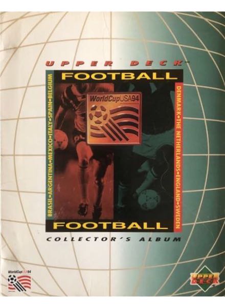 Colección World Cup USA 1994. Preview (Español-Italiano) de Upper Deck en ACABARAMOS.COM