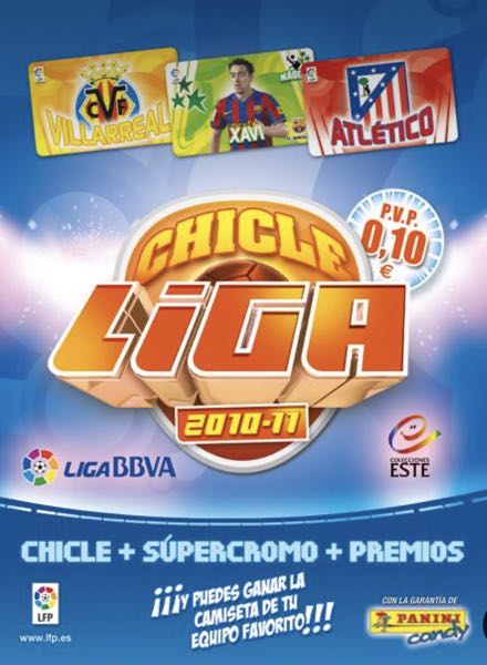 Coleccion CHICLE LIGA 2010-11